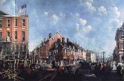 Francis Guy Tontine Coffe House oil painting